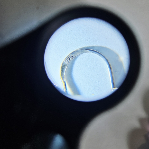 Vintage Hand Made Sterling Silver Beaded Amethyst Crystal Dangle Drop Earrings - Picture 6 of 7